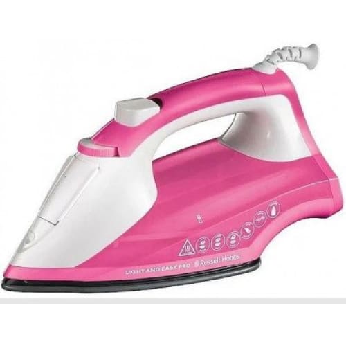 Fer à repasser RUSSELL HOBBS 2600W Rose (26461-56) Fer à repasser RUSSELL HOBBS 2600W Rose (26461-56)
